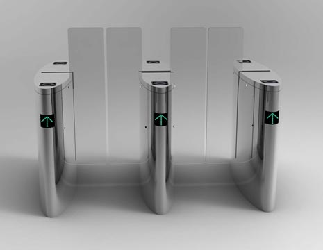 Pagar Otomatis Flap Barrier 11