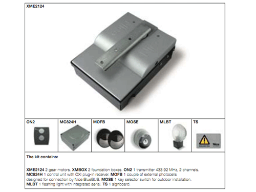 Automatic Gate X-MetroKit 2124